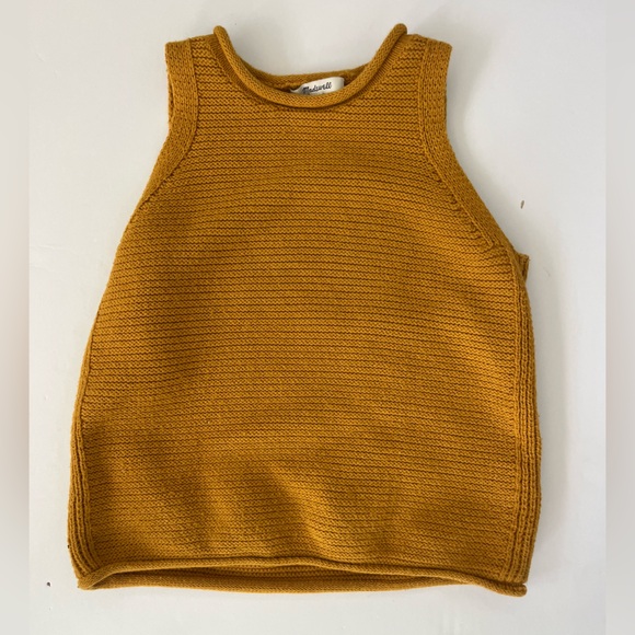 Madewell Tops - Madewell Mustard Womens Tank Top size small